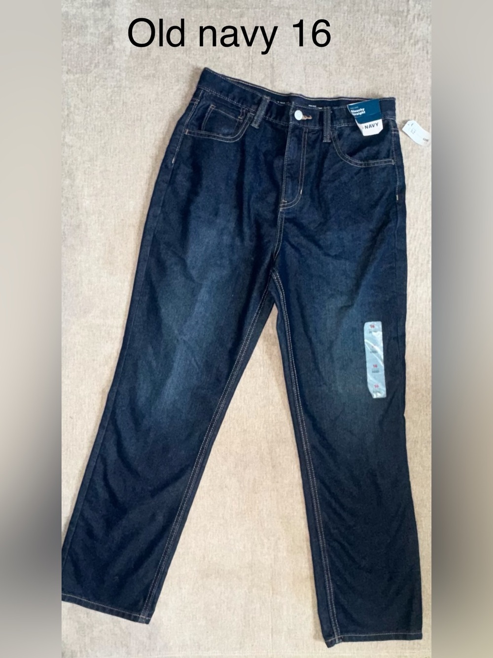Old Navy Dark Blue Kids' Jeans Straight Leg